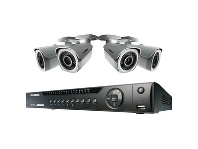 LOREX LNR4082TC4B 8-Channel Surveillance System with HD NVR and 4 Cameras