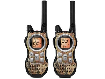 Radios bidirectionnelles MR565CR Motorola Camo avec écouteurs-boutons