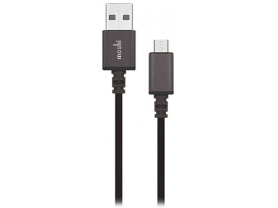 Câble micro USB de charge et synchronisation 99MO023009 Moshi de 3 m (10 pi) - noir