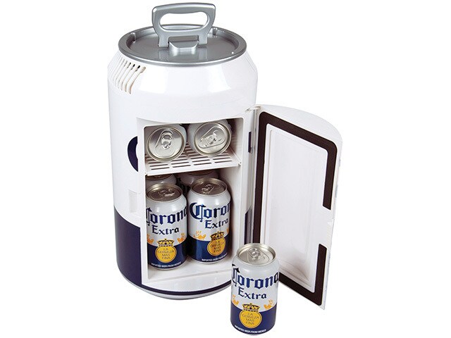 Mini réfrigérateur Corona Extra de Koolatron pour canettes - Capacité pour 8 canettes