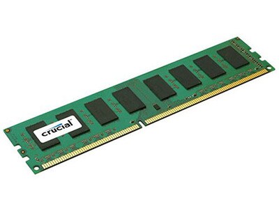 Crucial CT25664BA160B 2GB 1600MHz DDR3 Unbuffered Memory