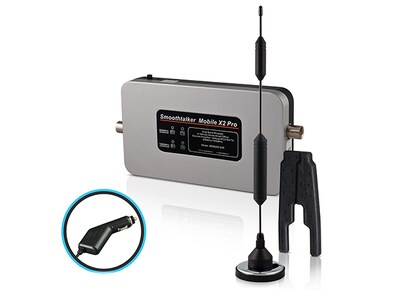 SmoothTalker Mobile X2PRO 53dB 3G/4G Extreme Power Wireless Cellular Booster Kit With 14" Antenna