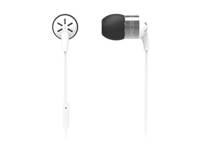 Koss KEB25i In-Ear Headphones with In-line Microphone - White