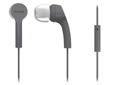 Koss KEB9i In-Ear Headphones with Microphone - Grey