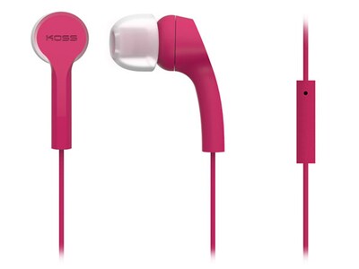 Koss KEB9i In-Ear Headphones with Microphone - Pink