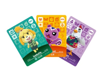Nintendo Amiibo - Animal Crossing Cards Series 1 - 6 pack