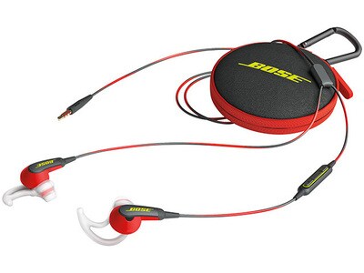 Bose SoundSport Wired In-Ear Earbuds for Apple - Red