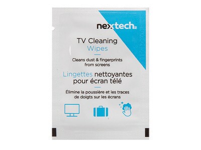 Lingettes de nettoyage de Nexxtech pour écran télé - Paquet de 10