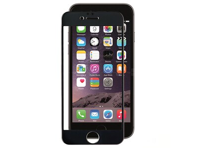 Protecteur d'écran en verre « Edge to Edge » de Phantom pour iPhone 6 Plus/6s Plus - Noir