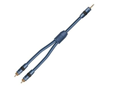 Acoustic Research AP042C 3.5mm to Dual RCA Y Adapter Cable