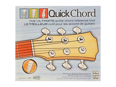 Logiciel d'apprentissage Quick Chord Guitar de Sli-Fi
