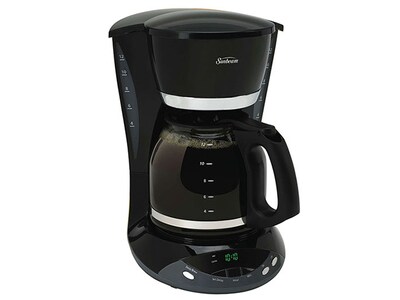 Sunbeam 6102-33 12-Cup Programmable Coffeemaker - Black