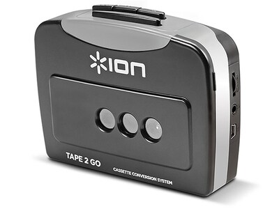 Magnétophone à conversion numérique Tape 2 Go d'ION Audio