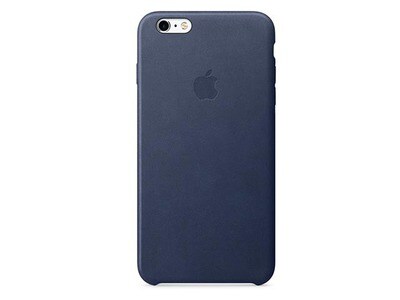 Apple® Leather Case for iPhone 6 Plus/6s Plus - Midnight Blue