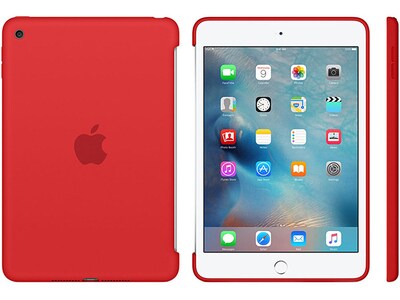 Étui en silicone pour iPad mini 4 Apple® - Rouge
