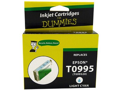 Ink For Dummies DE-T0995 Remanufactured Ink Cartridge for Epson - Light Cyan