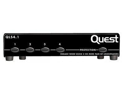 Quest QLS4.1 100 Watt Speaker Switch - 4 Pairs
