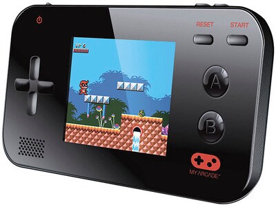 Console de jeu portative My Arcade de dreamGEAR avec 220 jeux - Noir
