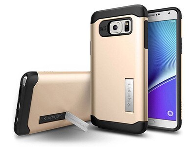 Spigen Slim Armor Case for Samsung Galaxy Note 5 - Champagne Gold