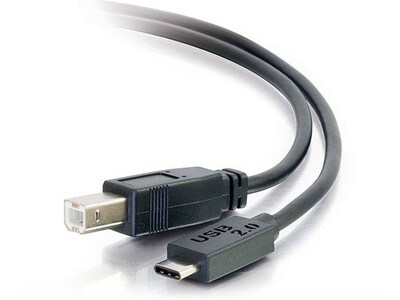 C2G 28858 0.9m (3’) USB-B to USB-C Cable