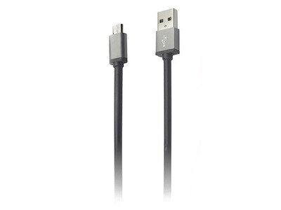 Câble micro USB de 3 m (9,8') LGX-11929 de Logiix - noir