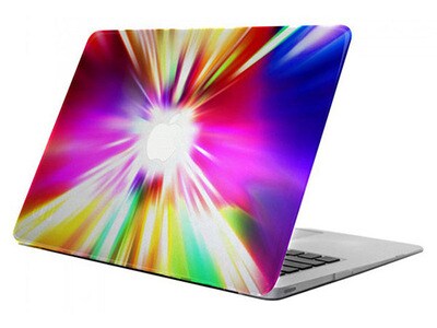 Étui déflecteur transparent de Uncommon pour MacBook de 12 po - « Speed of Light »