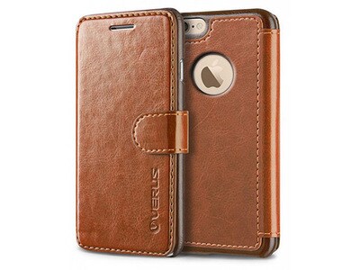 VRS Design Layered Dandy Wallet Case for iPhone 6/6s - Brown
