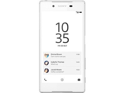 Téléphone intelligent Xperia Z5 de  Sony de 32 Go - Blanc