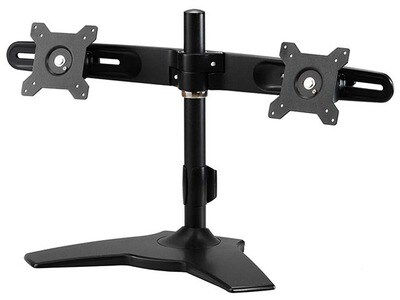 Amer Networks AMR2S 15” - 24” Dual Monitor Mount with Desk Stand