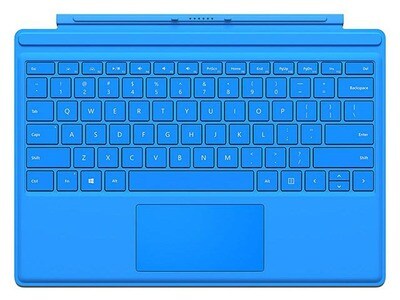 Microsoft Surface Pro Type Cover - Bright Blue - English