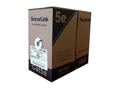 SecurLink CBLCAT51000B 304.8m (1000’) CAT5 Network Cable - Blue