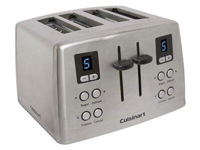 Cuisinart RBT-870PCC Four-Slice Custom Classic Toaster - Refurbished