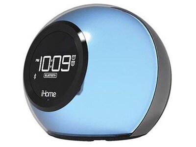 iHome IBT29BC Bluetooth Alarm Clock and Radio - Black