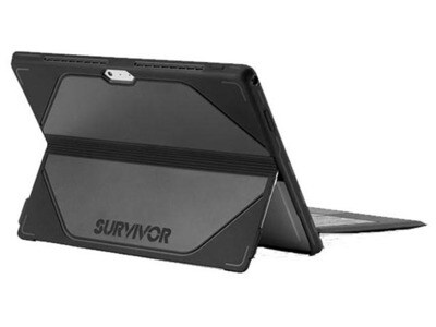 Griffin Survivor Journey Case for Microsoft Surface 3 - Black & Grey