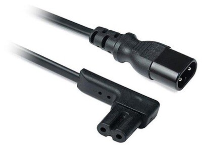 Flexson 3m (9.8’) Right-Angled Extension Cable for SONOS PLAY 1 - Black