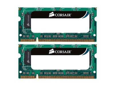 Trousse mémoire DDR3 SO-DIMM 1333 MHz CMSO8GX3M2A1333C9 de Corsair Memory - 8 Go