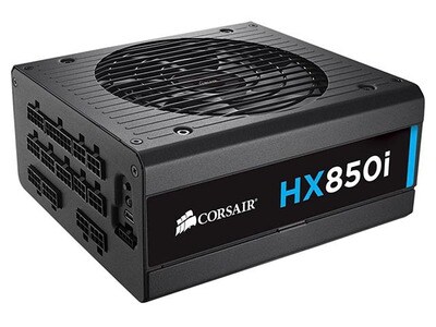 Bloc d'alimentation de 850 watts HX850i de Corsair pour ordinateur