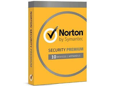 Logiciel Norton Security Premium - 10 appareils - 1 an