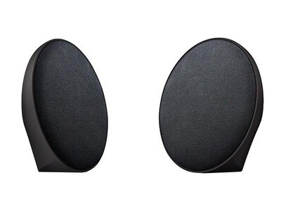 Haut-parleurs Bluetooth® sans fil Dual d'iWorld - Noir