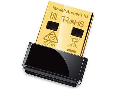 Adaptateur USB Nano AC450 sans fil Archer T1U de TP-LINK