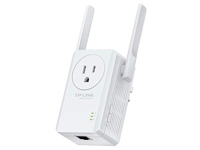 TP-LINK TL-WA860RE 300Mbps Wi-Fi Range Extender with AC Pass-through