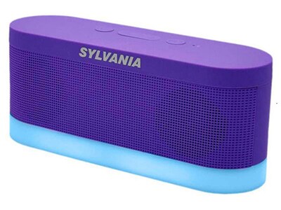 Haut-parleur Bluetooth® Moonlight de SYLVANIA - Violet