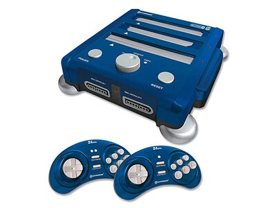 Console de jeu 3-en-1 RetroN d'Hyperkin - bleu
