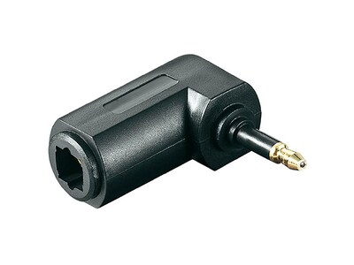 Digiwave DGA6530R Toslink to 3.5mm Audio Right-Angle Adapter