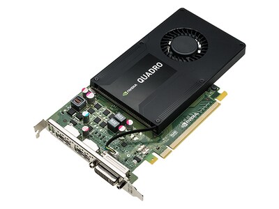 PNY NVIDIA Quadro K2200 4GB GDDR5 PCI-E 2.0 Graphics Card - DVI, VGA & DisplayPort
