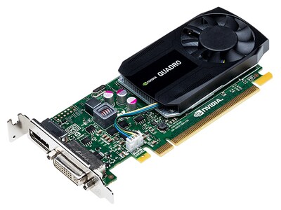 PNY NVIDIA Quadro K620 2GB DDR3 PCI-E 2.0 Graphics Card - DVI, VGA & DisplayPort