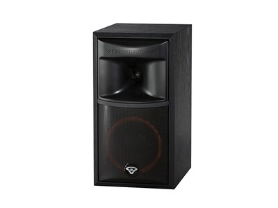 Haut-parleur d'étagère à 2 voies de 6,5 po Home Audio de 6,5 po XLS-6 de Cerwin-Vega - Individuel - Noir