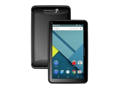 Tablette Prestige Elite 7QL 7 po Visual Land avec processeur 1,3 GHz, stockage 16 Go, Android 5.0, boîtier protecteur - Noir
