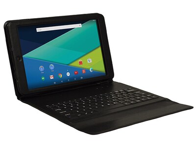 Tablette Visual Land Prestige Elite 10QS de 10,1 po avec processeur quadricoeur 1,3 GHz, 16 Go de stockage et Android 5.0 - Noir