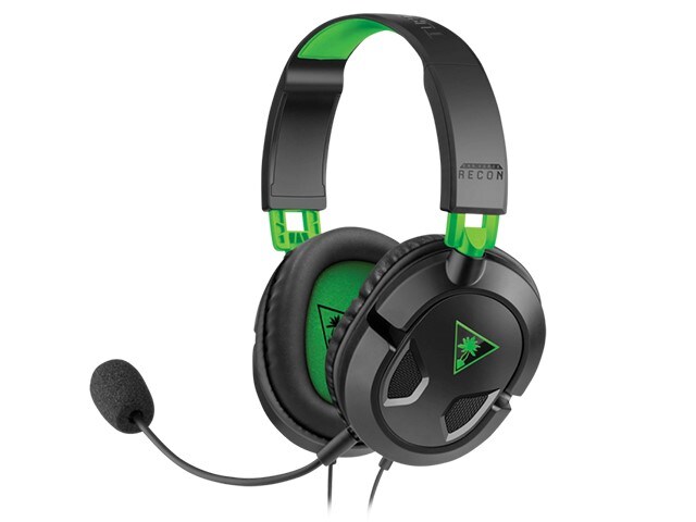 Turtle Beach Recon 50X Over-Ear Wired Stereo Headset for Xbox One - Black & Green